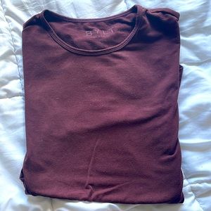 BLYT short sleeve drop cut tee - L